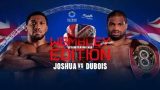 Joshua vs Dubois PPV 8/21 21st August